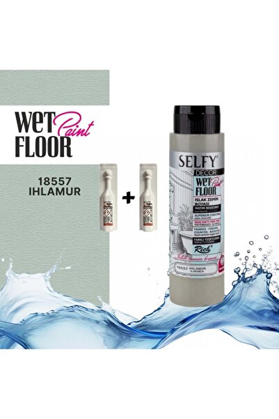 Rich SELFY DECOR ISLAK ZEMİN BOYASI 500 CC IHLAMUR  +2 ADET KATALİZÖR