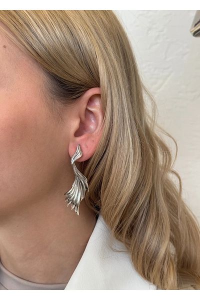 Vitastyle Vip Wing Model Earrings 6 cm