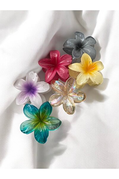 Nurs Jewelry Accessories Cataramă cu zăvor flori de lotus 9 cm 6 BUC