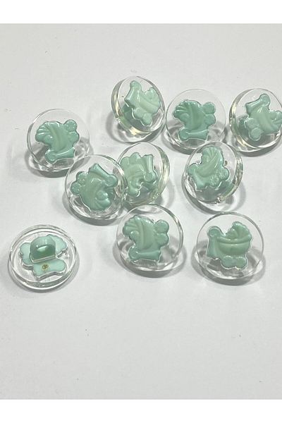 karantuhafiye Turkuazren Arabic / Baby Button and 10 Pieces