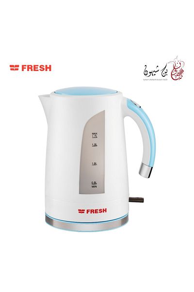 Fresh Fresh White Plastic Kettle - EPK 17051P