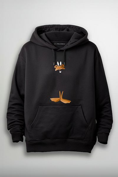 Merch&ice Duffy Duck Printed Unisex Sweatshirt