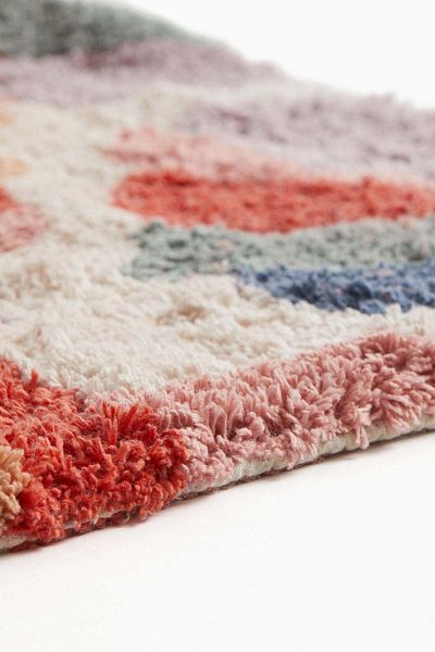 H&M Patterned cotton bath mat