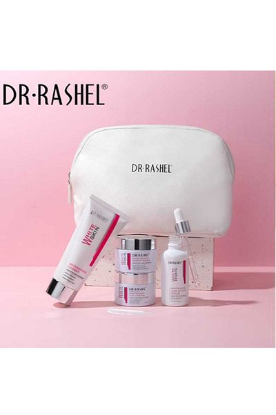RASHEL Dr. Rashel Skin Whitening Kit, 4 Pieces with Bag