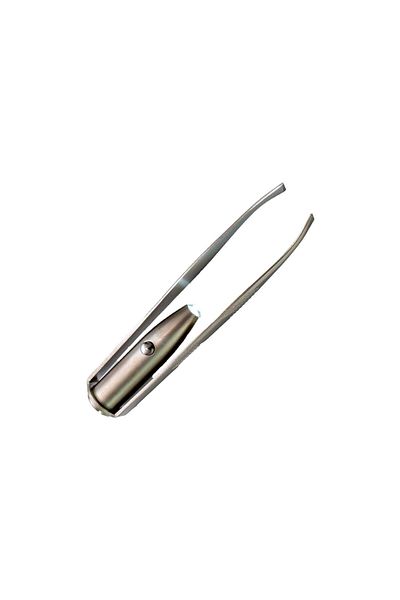 Als   Led Lighted Tweezers - Flawless Eyebrow & Hair Removal |   Sensitive Tip |   Ergonomic Grip