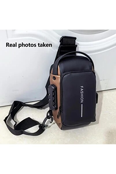 L&M LİZA YILDIZ Dayanıklı Oxford Kumaş Erkek Sling Çantası