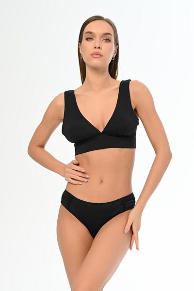 AQUAVİVA Σετ μπικίνι Bralet Aquaviva Μαύρο με κορδόνια - Γυναικεία