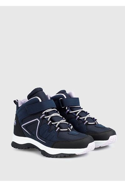 Kiddo Girl's Navy Blue Outdoor Boots