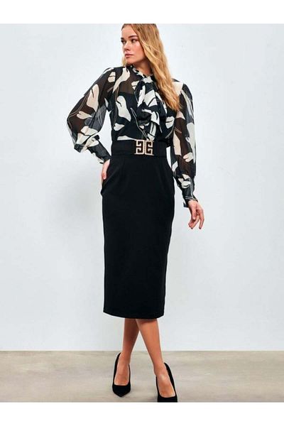 Sateen 4505 Fusta Creion neagră