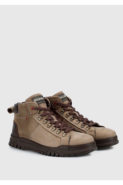 Bulldozer Men's Boots - Mink Leather