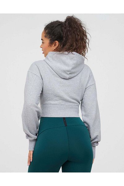 AMERICAN EAGLE OFFLINE By Aerie Throw-Back Cropped Sweatshirt