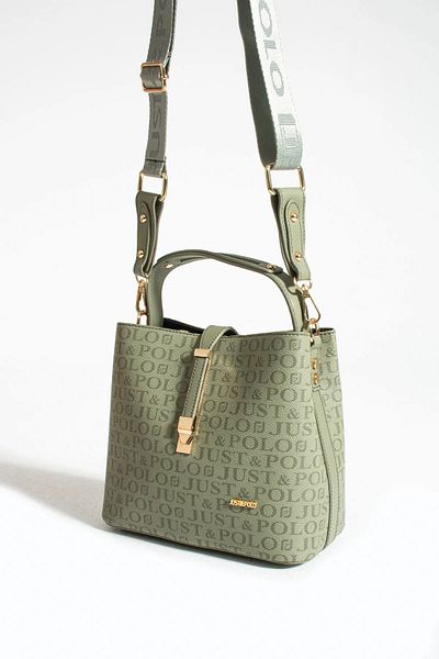 Just Polo Women's Long Cross Strap 2 Compartment Mini Shoulder & Hand Bag