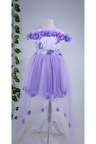 Melis Çocuk Flower Girl Evening Dress Wedding Dress