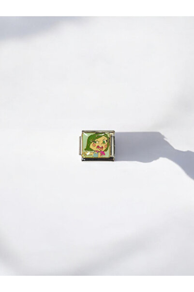 Bluw Jewelry Tiksinti Desenli İtalyan Charm Ters Yüz