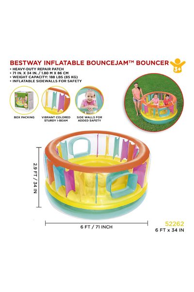 BESTWAY BounceJam Bouncer 180Cm X H86Cm 26-52262
