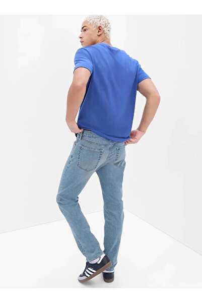 GAP V-Straıght Jeans Düz Kalıp Erkek Kot Pantolon KOT