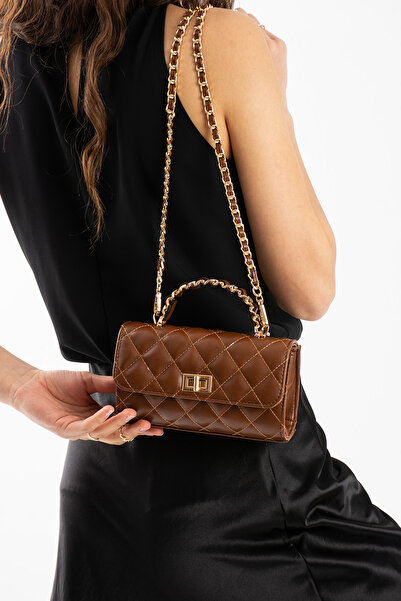 Night Kendall Model Deri Kadın El Ve Omuz Çantası