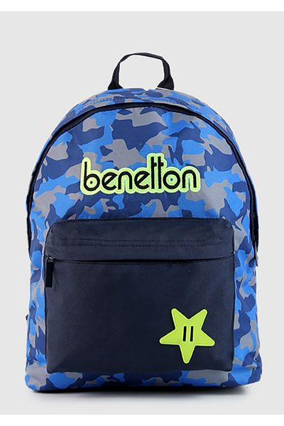 Benetton Navy Blue 76059 - Kindergarten Navy Blue Bag