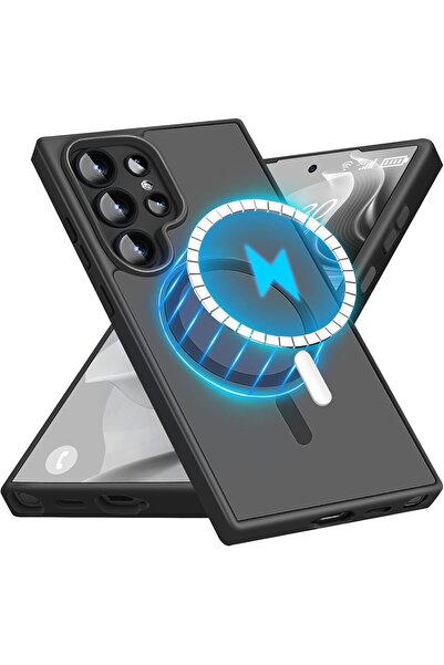 Rivor Samsung Galaxy S25 Ultra Kılıf Kamera Yükseltili Magsafe Şarj Özellikli...