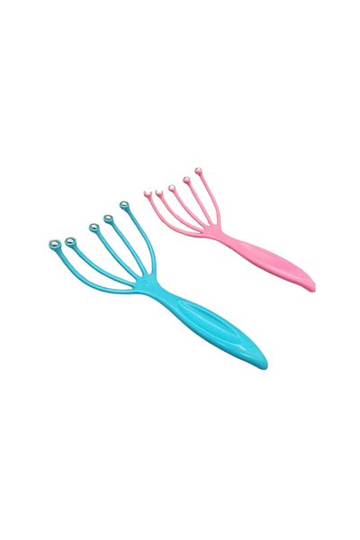 Generic Scalp Massager for Head Massage 5 Rollers 2 Pieces