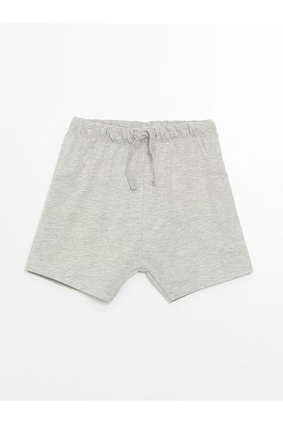 LC Waikiki New Season Basic Baby Boy Shorts with Elastic Waist - S4G830Z1