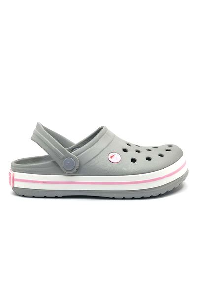 KCMN Cflex3661000 Sabo Doctor and Nurse Slippers - Thick Sole Orthopedic Women's Slippers GRAY