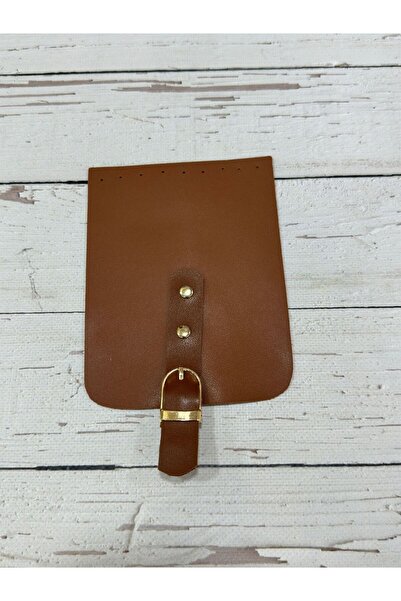 miraylahobi Leather Snap Cover 12X16 cm Tan