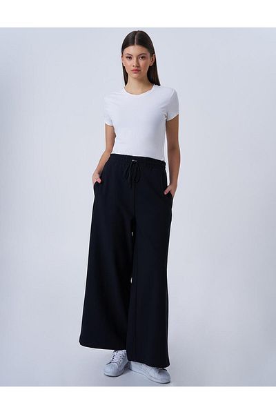 KYR Black Relaxed Fit Pants