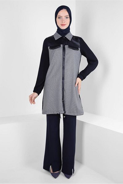 Alvina SCRATCH PATTERNED TUNIC 44201