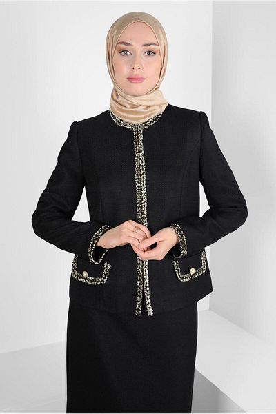 Alvina Costum cu fustă dublă 30407