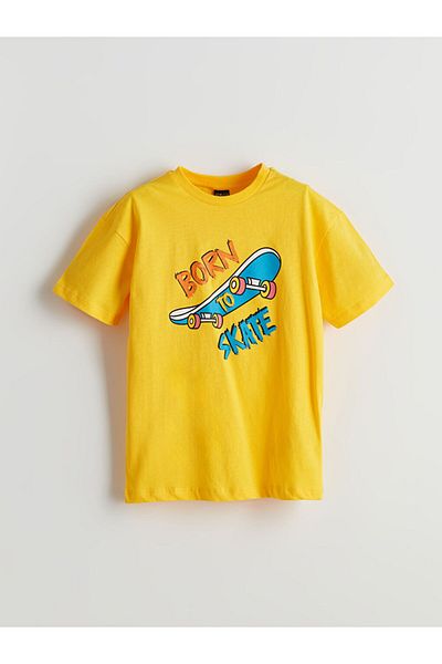 LC Waikiki New Season Crew Neck Boy's T-Shirt - S5H826Z4