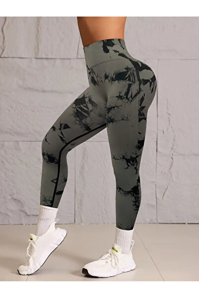 CEDAN Ευέλικτο, μοτίβο μπατίκ, παντελόνι προπόνησης για ανύψωση γλουτών, πλένεται στο πλυντήριο, αθλητικό στυλ