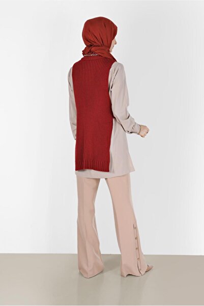 Alvina FISHER COLLAR SELF PATTERNED TRICOT TUNIC 42059