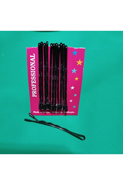 Nurtakı Nurtakı 12 lı Siyah Tel Saç Toka