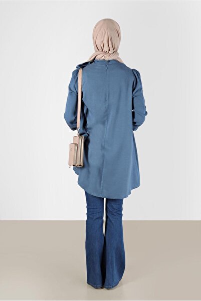 Alvina ΤΟΥΝΙΚΟ ΜΕ ΚΕΝΤΗΜΕΝΕΣ ΜΑΝΣΕΤΕΣ ΚΑΙ ΛΕΠΤΟΜΕΡΗ ΦΙΝΙΡΙΣΜΕΝΟ ΦΙΝΙΡΙΣΜΕΝΟ ΦΙΝΙΡΙΣΜΕΝΟ 42376