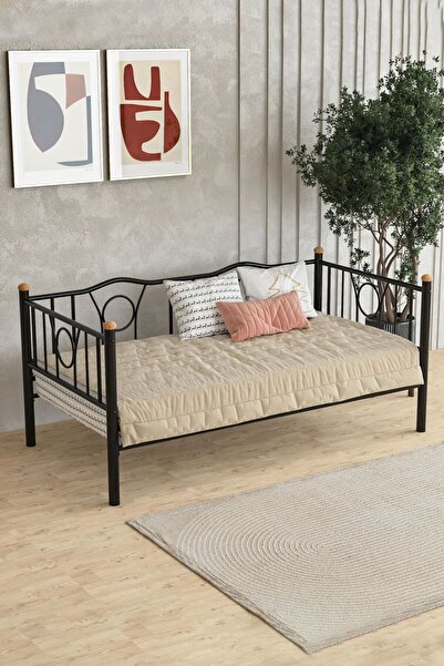 Limni Home Lars Metal Divan, Koltuk, Kanepe, Minderli