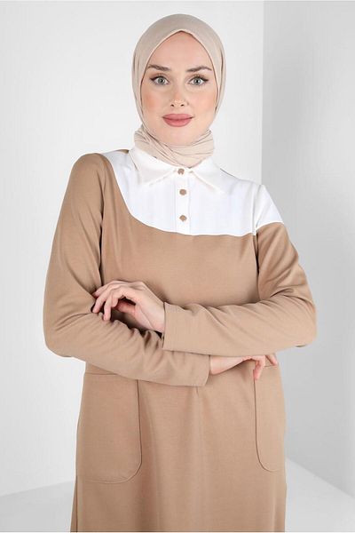 Alvina TWO COLOR TUNIC 44268