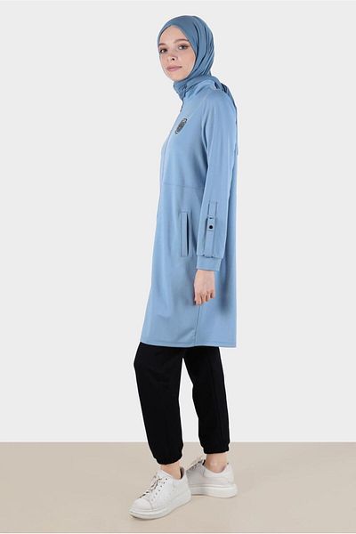 Alvina Tracksuit Tunic - With Armadetail and Zipper 42851