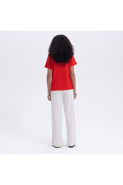 Ellesse Women's Red T-Shirt Ef174-1-Rd