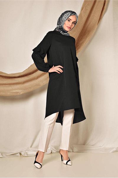 Alvina Stone Detail Tunic with Arms 4858