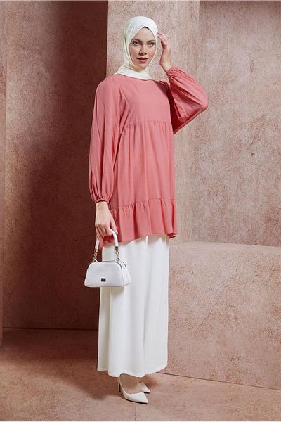 Alvina 44592 Model Flywheel Tunic
