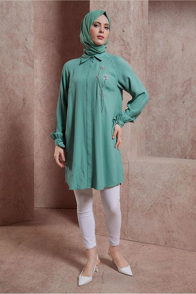Alvina STONE PRINTED TUNIC 43921