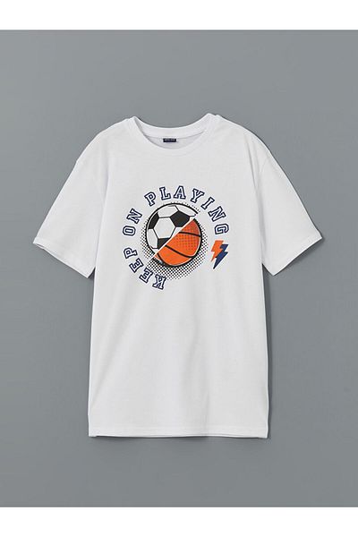 LC Waikiki Crew Neck Boy's T-Shirt