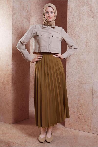 Alvina PİLİSELİ ETEK 60572