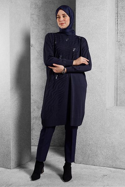 Alvina 44980 Model Knitwear Tunic