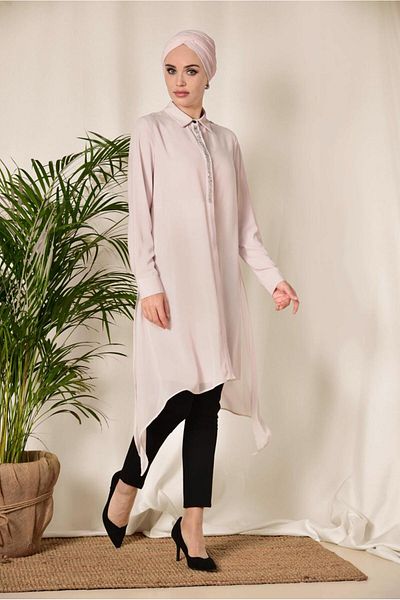 Alvina 4883 Μοντέλο Šifon Classic Tunik