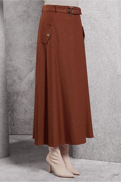 Alvina 60618 Model Fusta cu curea