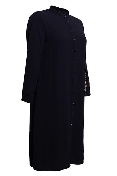 Alvina Plus Size Buttoned Tunic 44447