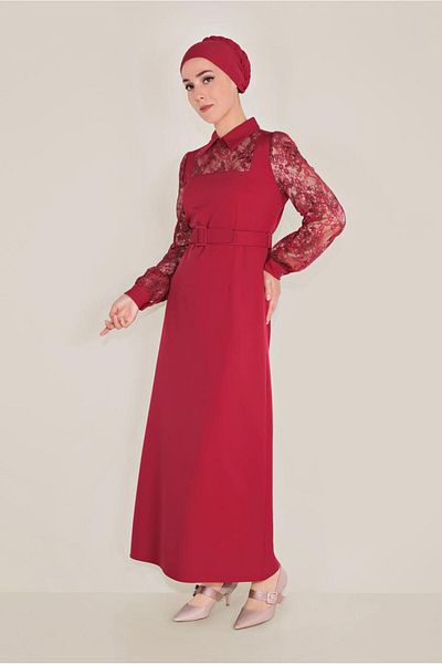 Alvina Lace Detail Dress 40584