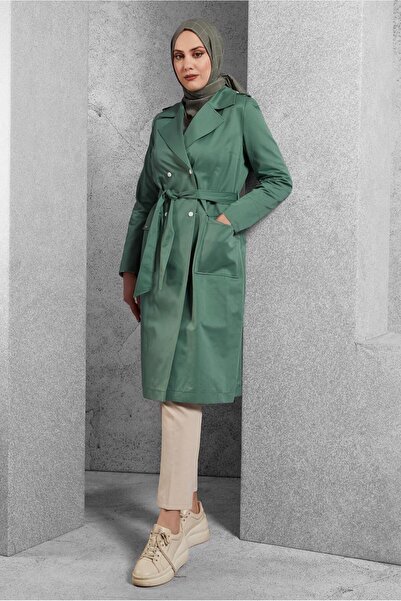 Alvina 10865 Модель Тренчкот з поясом